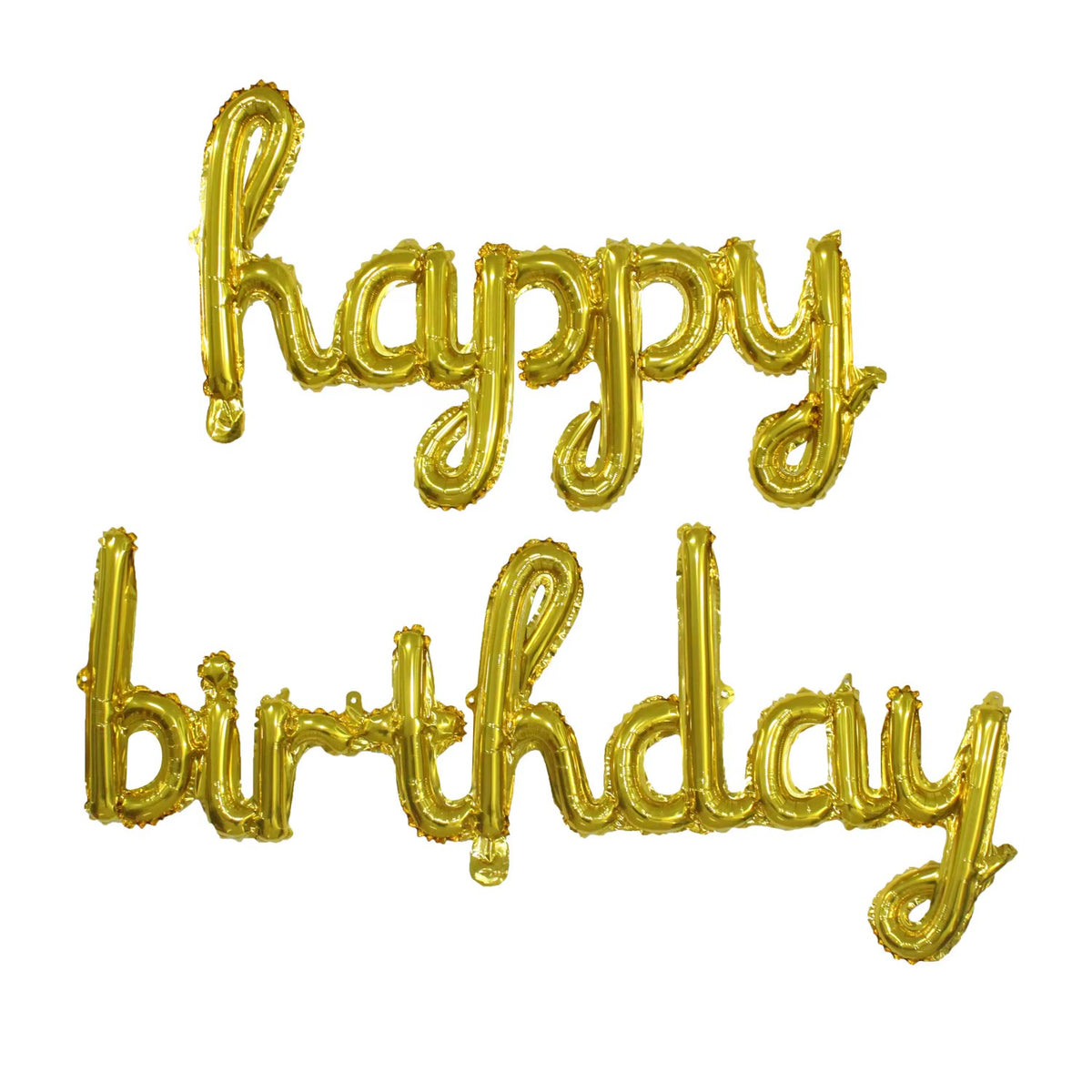 Globos Metálicos Happy Birthday – Foil Birthday Balloons para Decoración de Cumpleaños