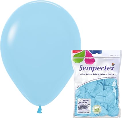 Sempertex 12-inch premium latex balloons – Assorted colors for parties and balloon decoration
