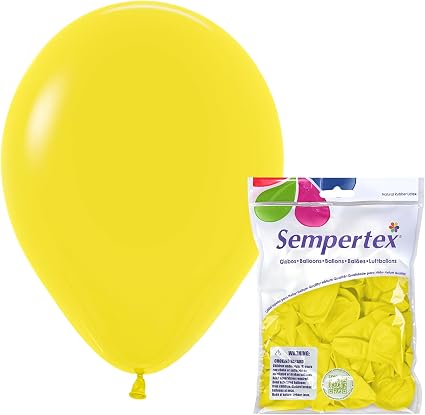 Sempertex 12-inch premium latex balloons – Assorted colors for parties and balloon decoration