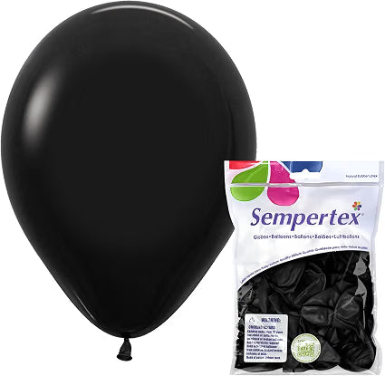 Sempertex 12-inch premium latex balloons – Assorted colors for parties and balloon decoration