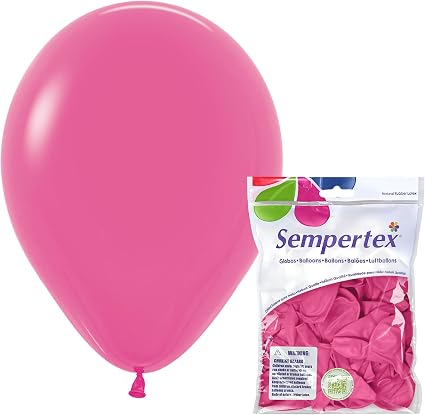 Sempertex 12-inch premium latex balloons – Assorted colors for parties and balloon decoration