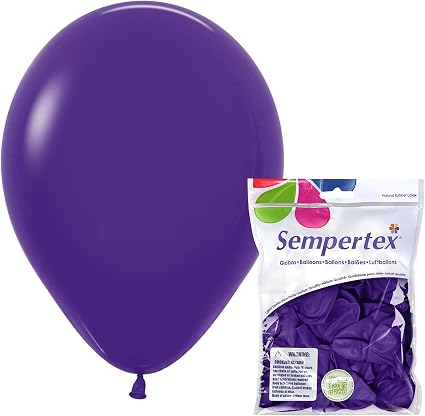 Sempertex 12-inch premium latex balloons – Assorted colors for parties and balloon decoration
