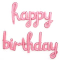 Globos Metálicos Happy Birthday – Foil Birthday Balloons para Decoración de Cumpleaños