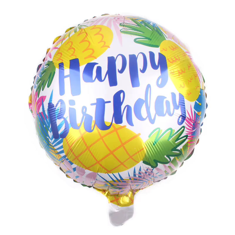 18-Inch Happy Birthday Foil Balloon – Assorted Designs